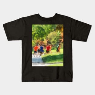 Jogging - Track Team Kids T-Shirt